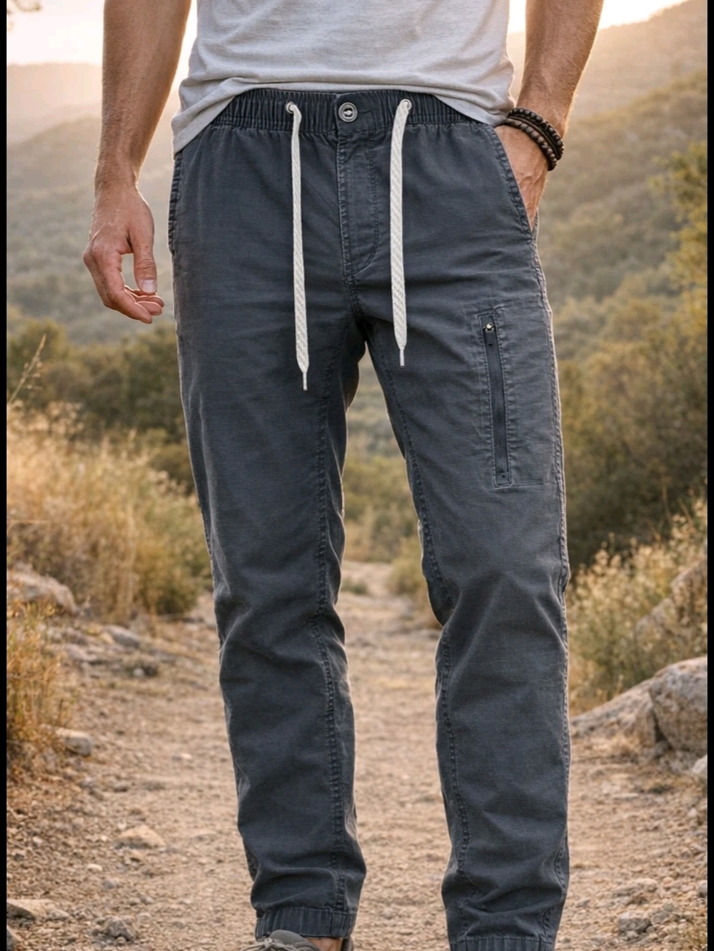 Vuori  Gray Ripstop Climber Pants